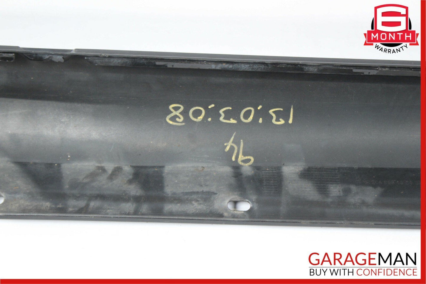 08-14 Mercedes W204 C250 Sedan Sport Left Rocker Panel Side Skirt Black OEM