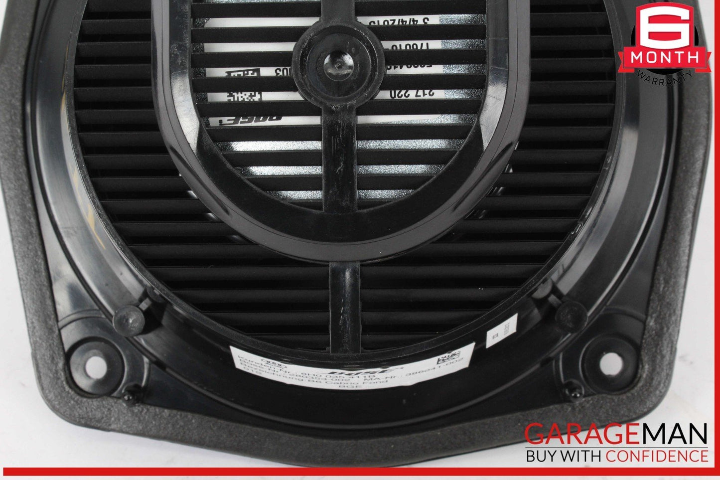 08-15 Audi TT TTS Quattro Rear Left and Right Side Subwoofer Speaker Bass Box