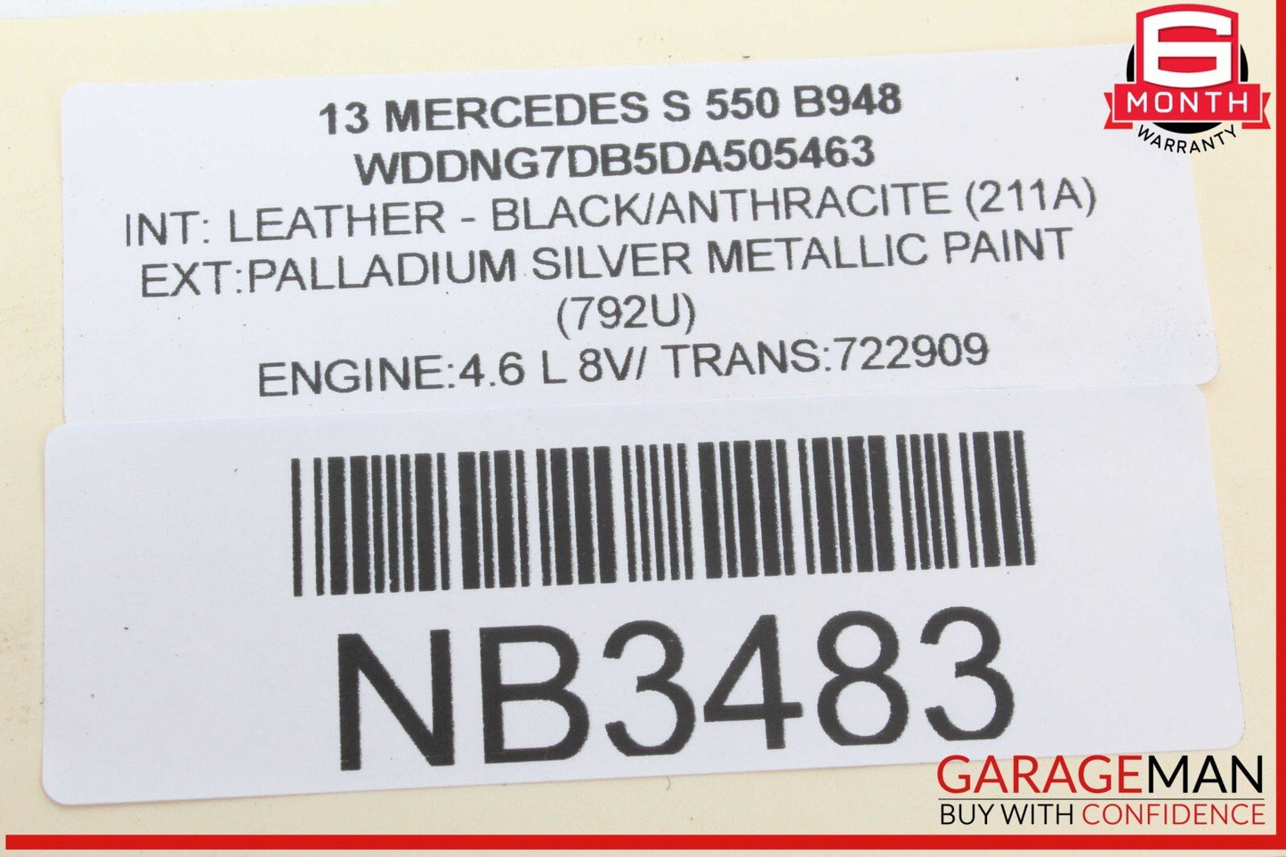 10-14 Mercedes W221 S550 S600 Rear Bumper Parktronic Wire Harness Cable OEM