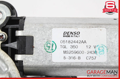 12-19 Fiat 500E Rear Window Power Regulator Motor 05182442AA OEM