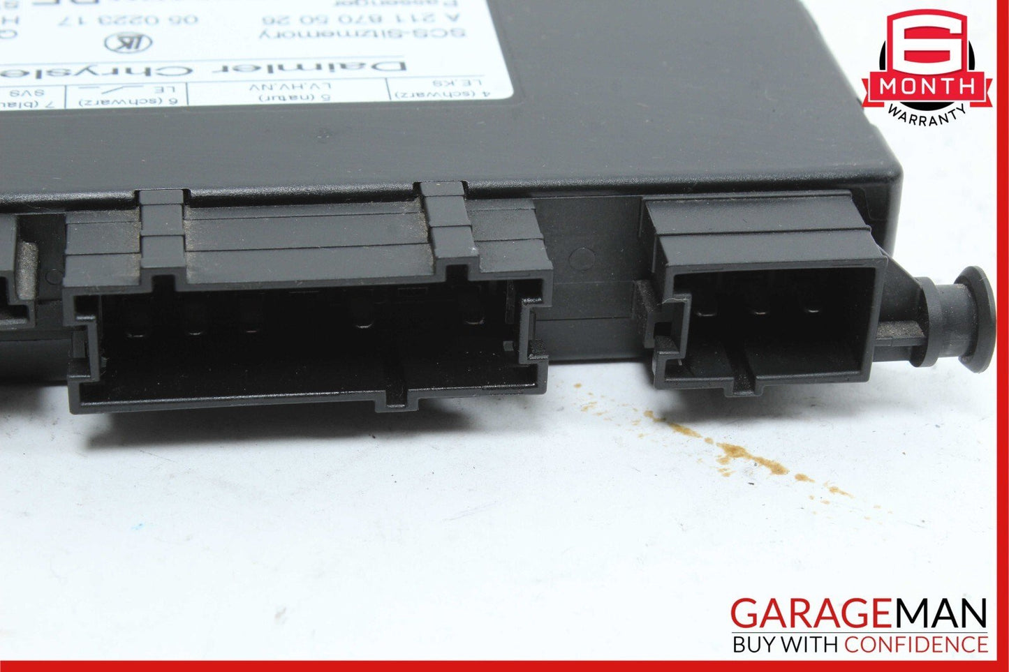 03-12 Mercedes X164 GL450 4MATIC Under Seat Control Module Front Right Side OEM