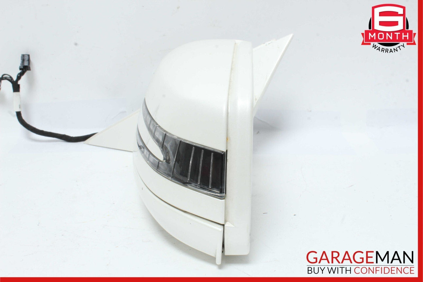 10-13 Mercedes W221 S550 Front Left Side Mirror Door Rear View Diamond White