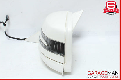 10-13 Mercedes W221 S550 Front Left Side Mirror Door Rear View Diamond White