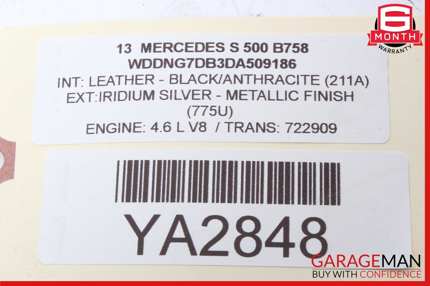 07-13 Mercedes W221 S550 S350 Front Right Side Door Control Module Unit