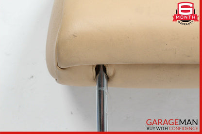 79-91 Mercedes W126 420SEL Front Right / Left Side Seat Headrest Head Rest Brown