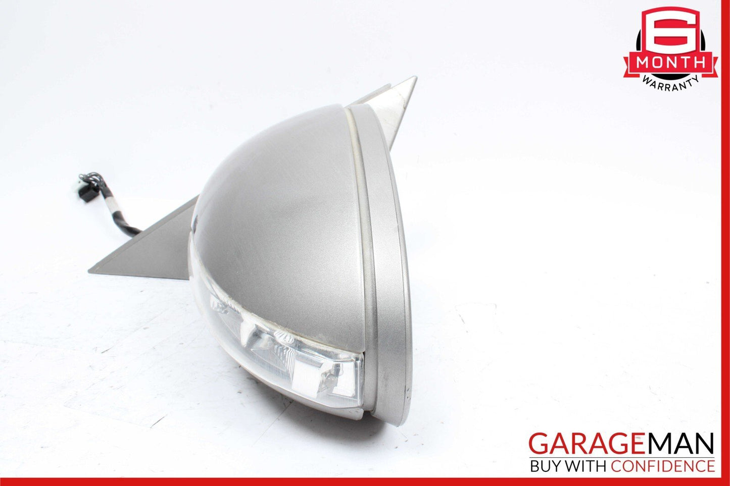 07-09 Mercedes W221 S550 Front Left Side Mirror Door Rear View Cubanite Silver