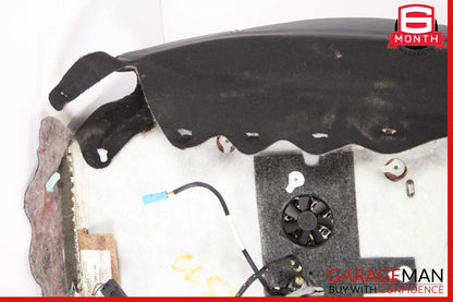 07-14 Mercedes W216 CL550 Front Left Side Top Upper Seat Cushion Black OEM