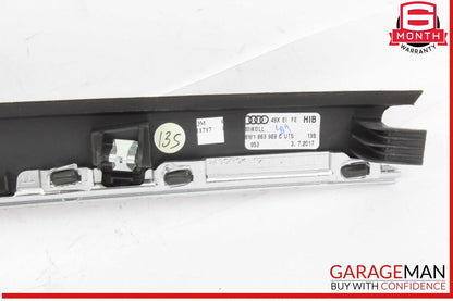 17-24 Audi A4 Allroad Center Console Cover Panel Wood 8W1863969C OEM