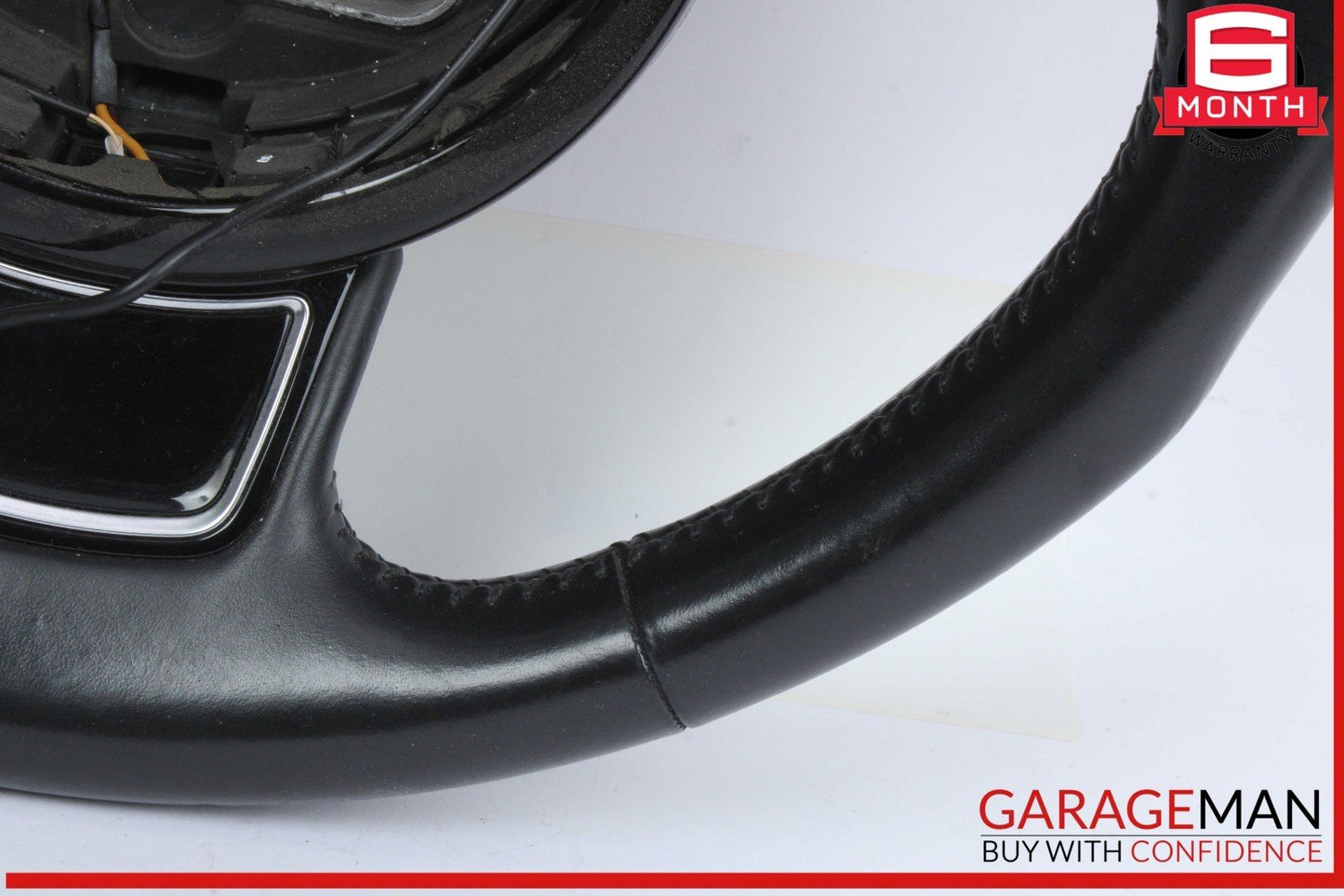 16-18 Audi A6 A7 Front Left Driver Side Steering Wheel Black 4G0419091BF OEM