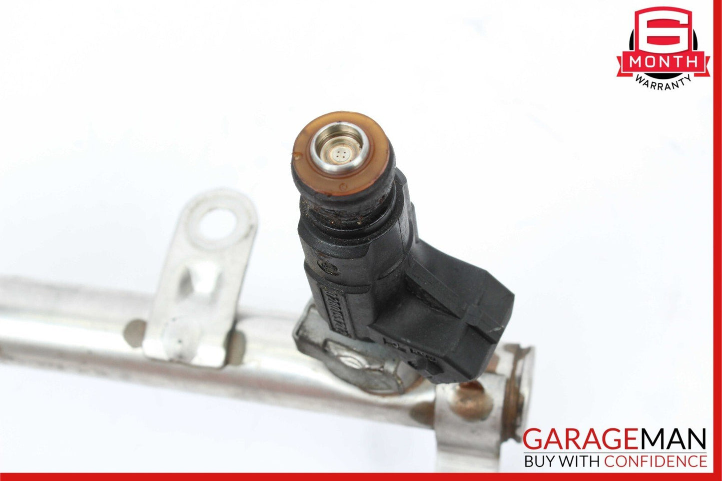 98-00 Mercedes W210 E320 CLK320 Fuel Injector Injection Rail w/ Fuel Injectors