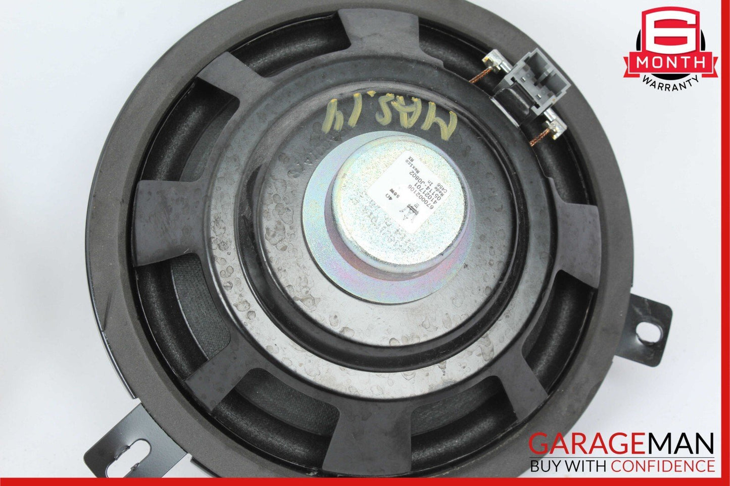 14-17 Maserati Ghibli Rear Sound Audio Subwoofer w/ Speaker Set of 4 Pc OEM