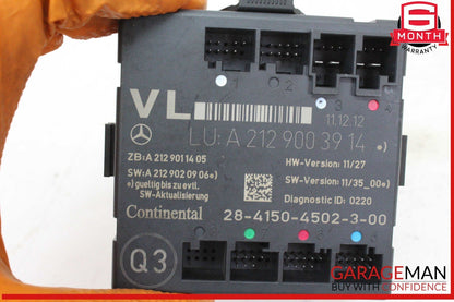 08-18 Mercedes W204 C250 CGI Front Left Driver Side Door Control Module OEM