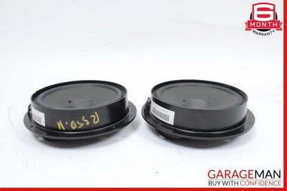 06-13 Mercedes R350 ML350 Rear Left & Right Door Sound Audio Speakers Set of 2