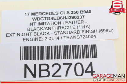 08-20 Mercedes X156 GLA250 C300 Rear Left Side Door Lock Latch Actuator OEM