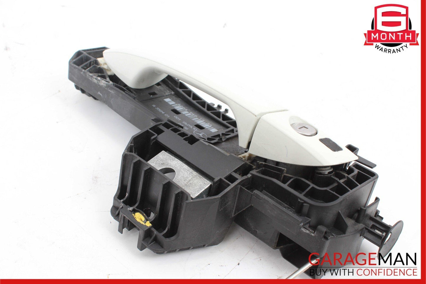 08-17 Mercedes W204 C300 Front Left Driver Side Exterior Door Handle White OEM