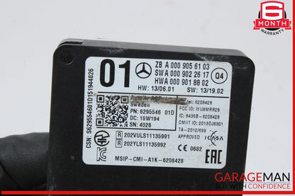 13-20 Mercedes W205 C300 Rear Bumper Blind Spot Radar Distance Sensor Module OEM