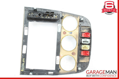 02-05 Mercedes W163 ML320 ML350 ML500 Center Console Switch Trim Bezel Black OEM