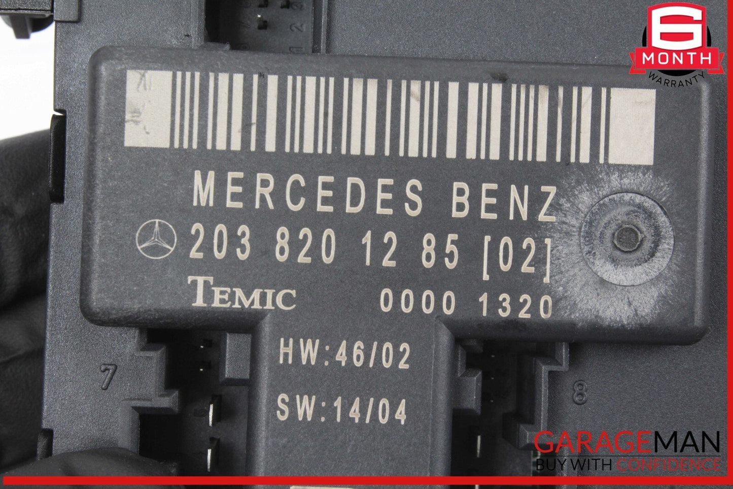 01-07 Mercedes W203 C230 C350 Front Right Side Door Control Module 2038201485