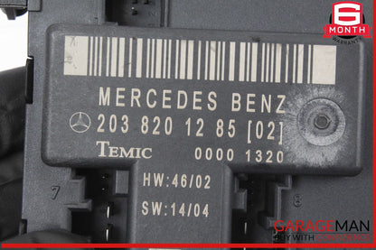 01-07 Mercedes W203 C230 C350 Front Right Side Door Control Module 2038201485