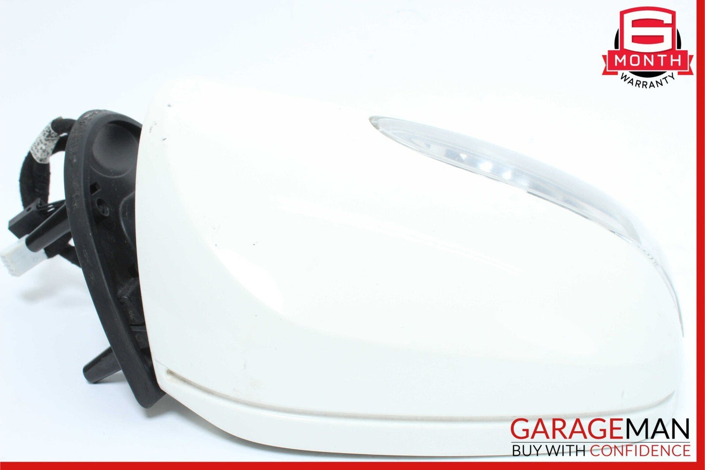 07-09 Mercedes W211 E350 E63 AMG Front Right Side Mirror Door Rear View White