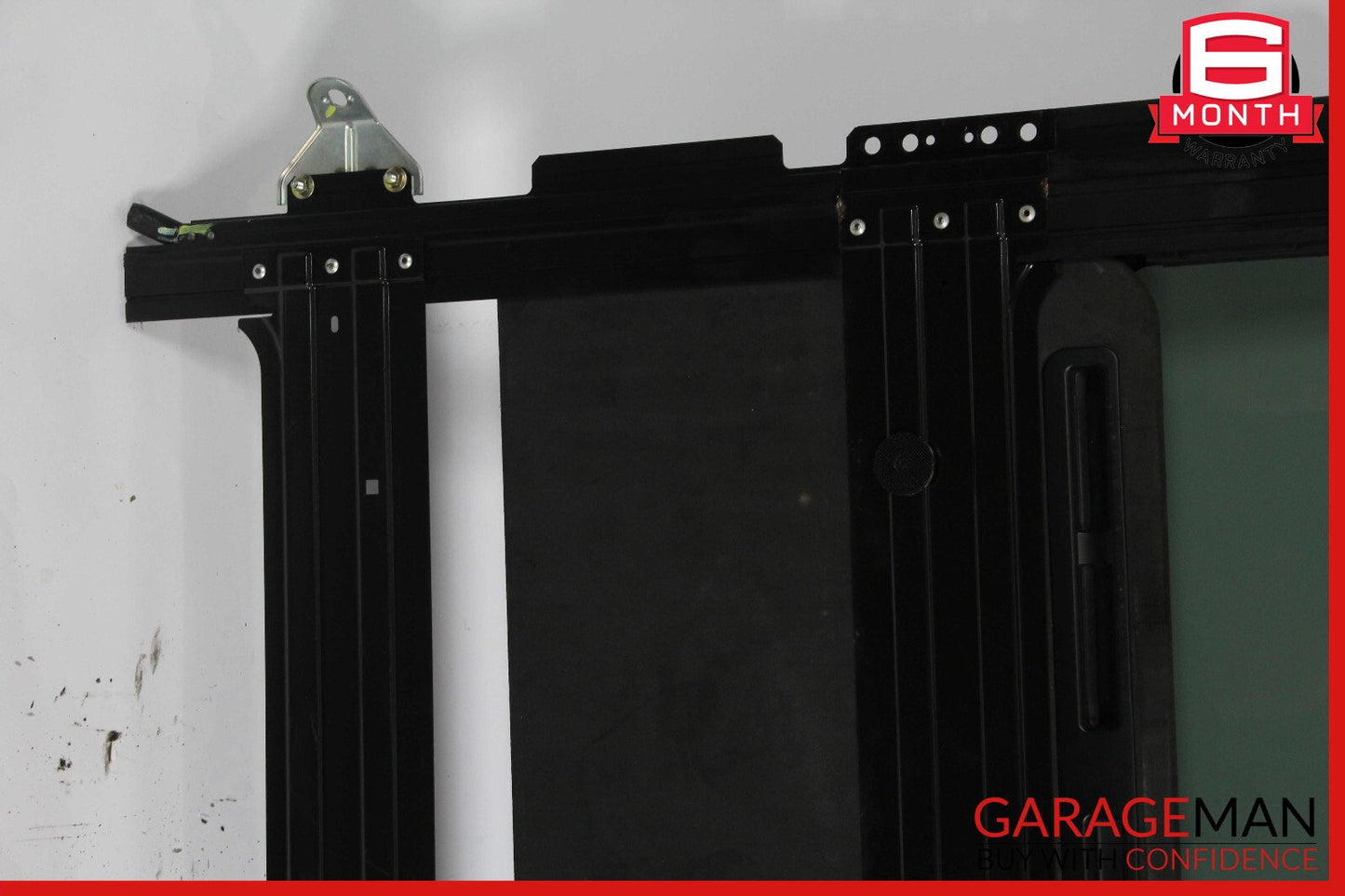 03-13 Maserati Quattroporte M139 Sunroof Guide Rail Frame Glass Track w/ Shade