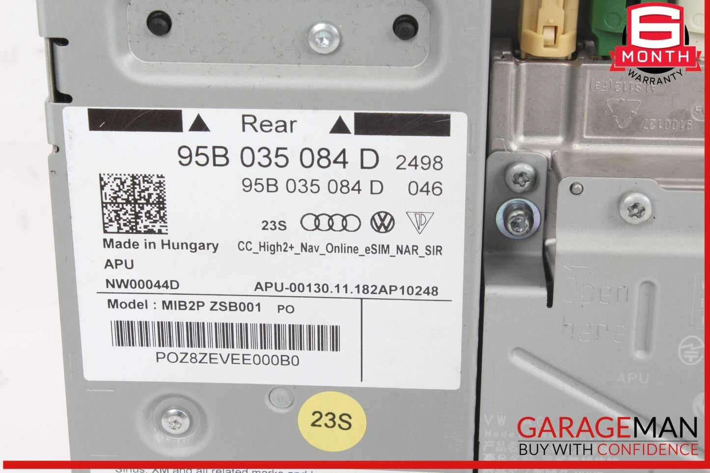 19-24 Porsche Macan 95B Radio GPS Navigation Computer Control Module Unit OEM