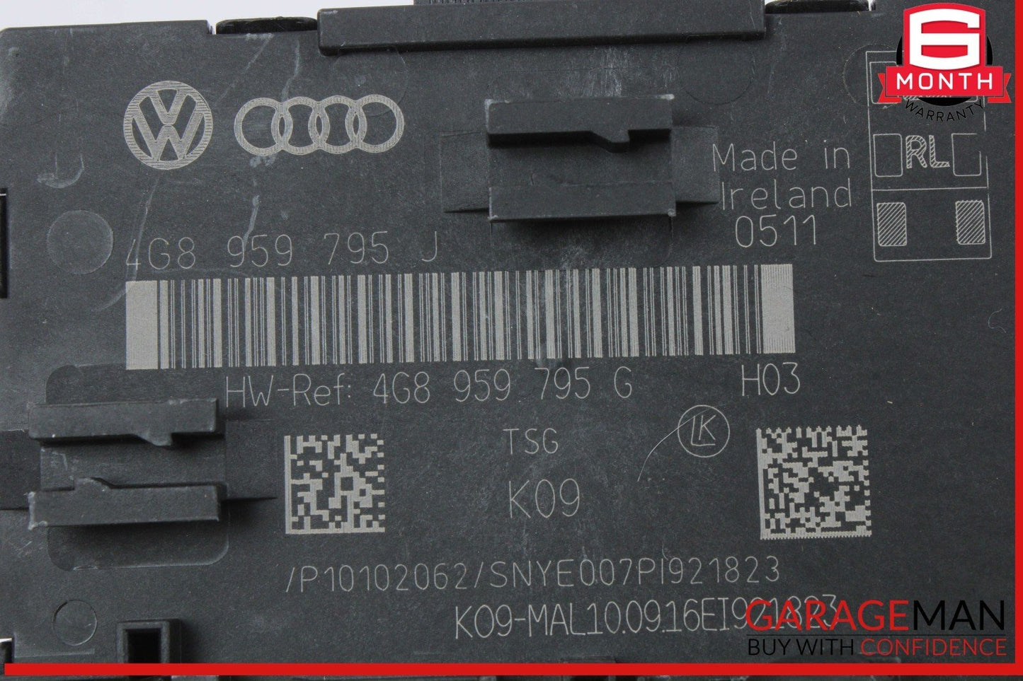 2012-2018 Audi A6 Rear Left or Right Door Control Module 4G8959795J Genuine