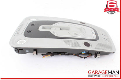 17-19 Audi A4 Quattro Front Console Overhead Dome Light Gray 8W0947135AK OEM