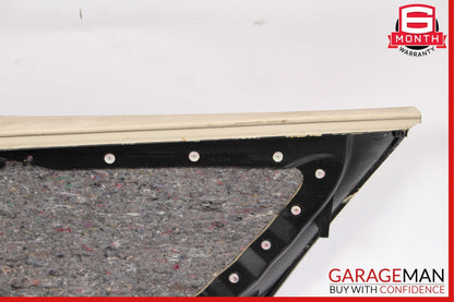 06-09 Mercedes W209 CLK350 Rear Left Interior Upper Door Quarter Panel Beige