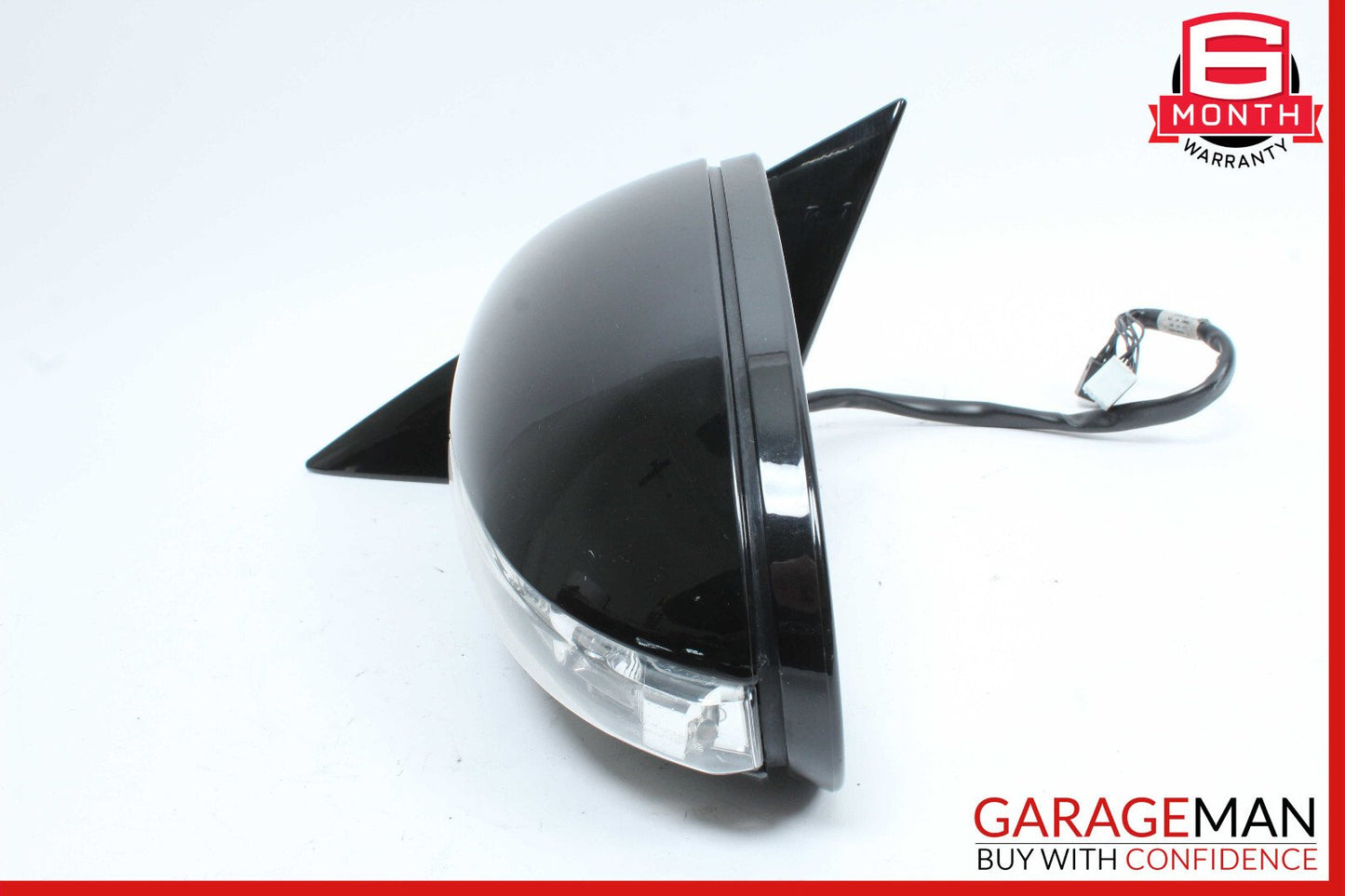 06-08 Mercedes W219 CLS500 CLS550 Front Left Side Mirror Door Rear View Black