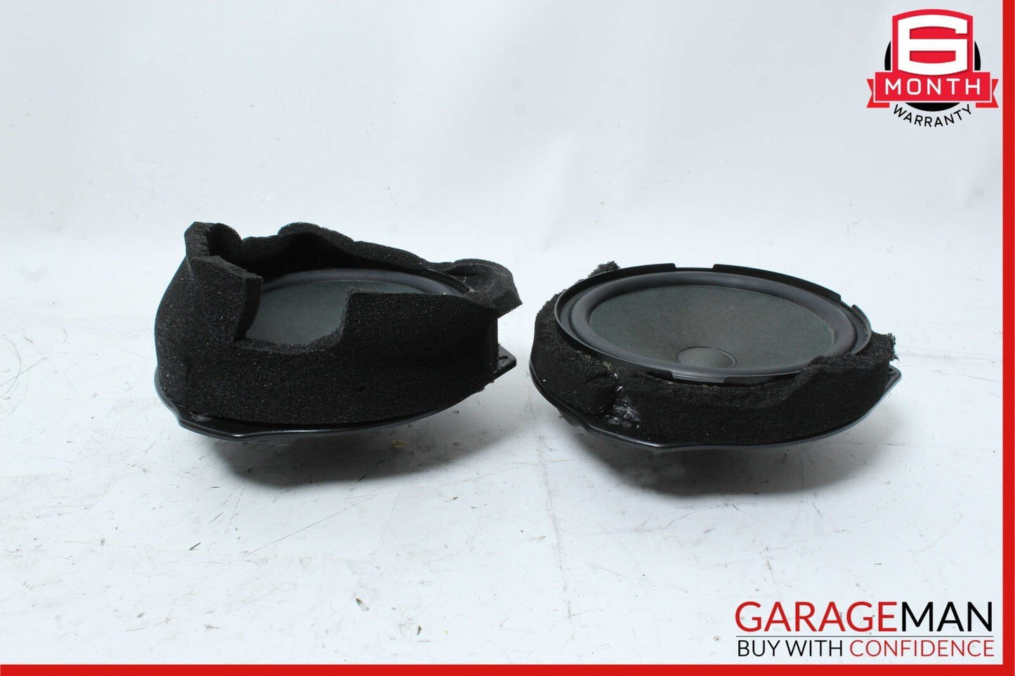 08-14 Mercedes W204 C350 Front Right & Left Side Door Sound Speaker Set of 2 Pc