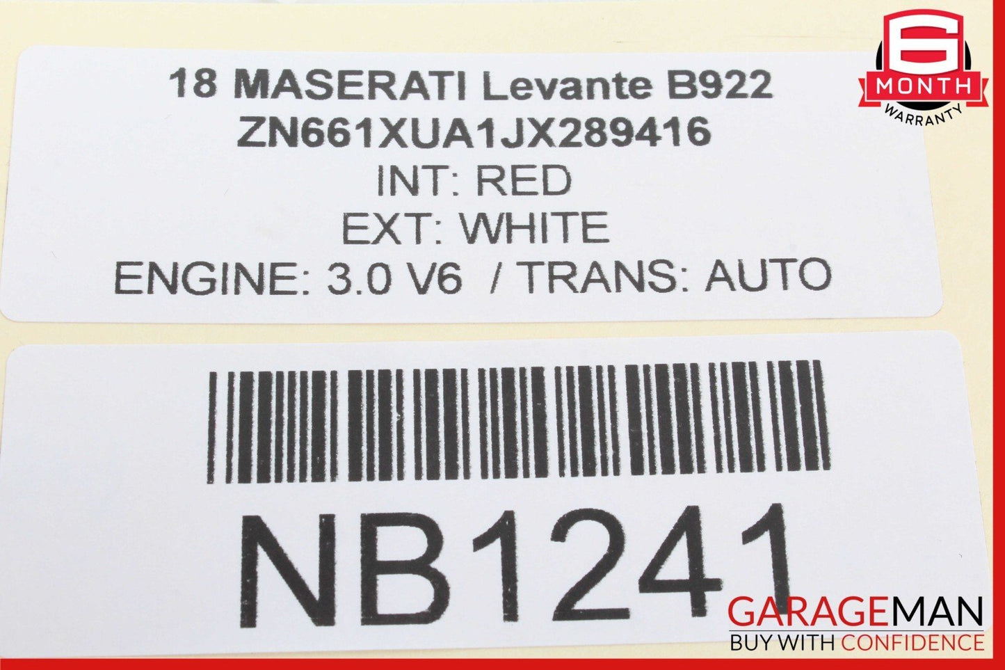 17-20 Maserati Levante M161 Center Console Storage Ash Tray Wood OEM