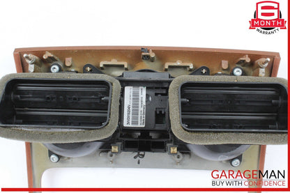 03-12 Bentley Continental GTC Central Dash Instrument Panel Trim w/ Air Vent OEM