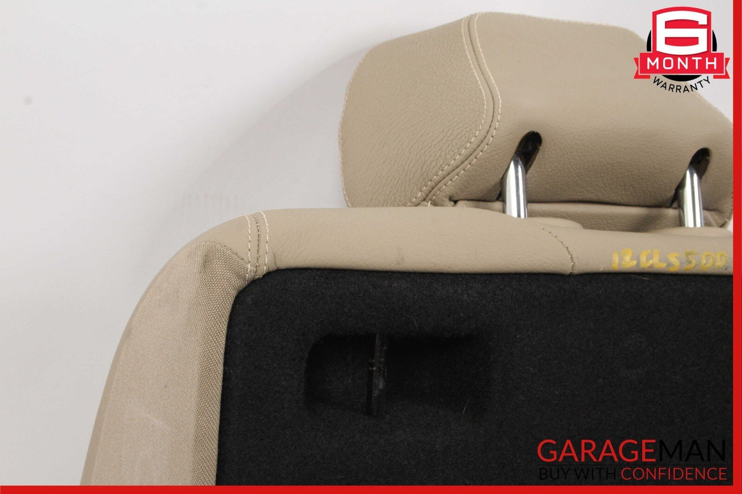 12-16 Mercedes W218 CLS500 Rear Right Side Top Upper Seat Cushion Cover Armrest