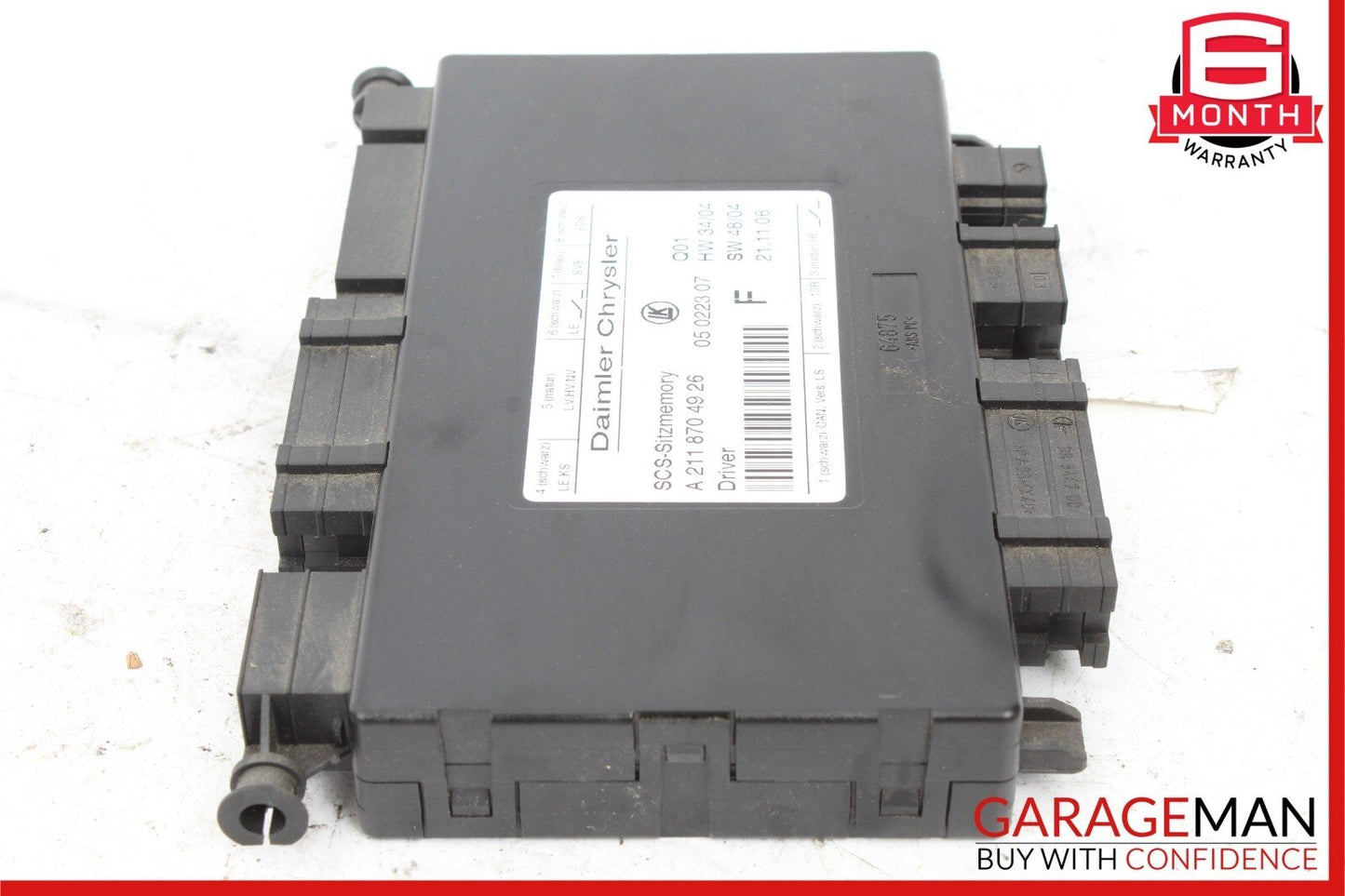 03-12 Mercedes E350 CLS550 ML500 R350 Front Left Side Seat Control Module Unit