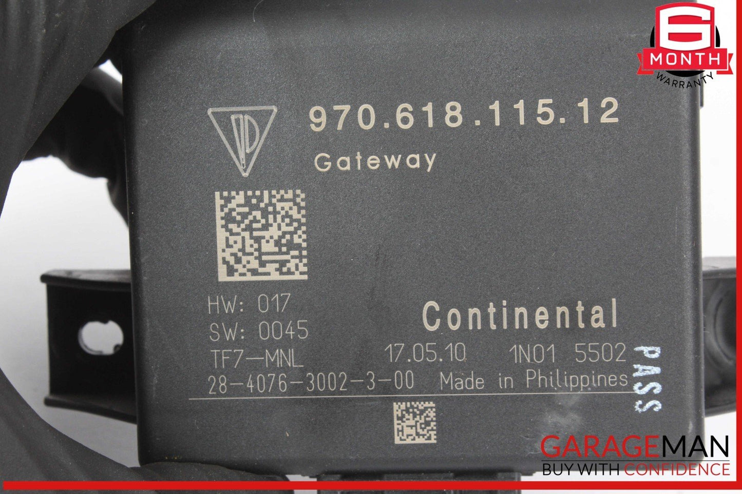 10-16 Porsche Panamera 970 Gateway Control Module Unit 97061811512 OEM