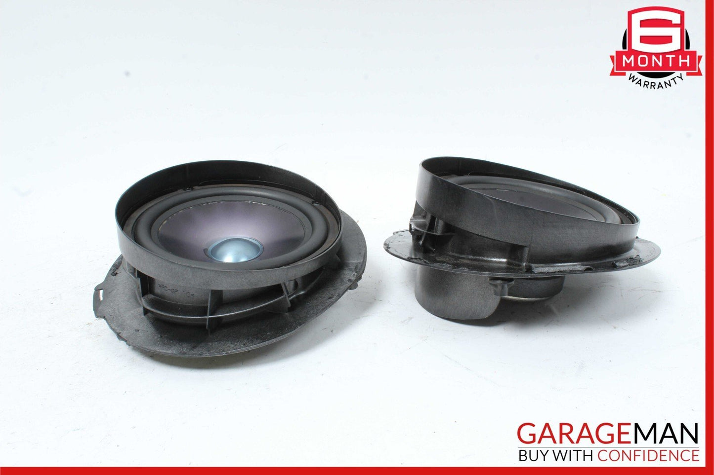 07-09 Mercedes W211 E350 Rear Left & Right Side Door Audio Sound Speakers Set
