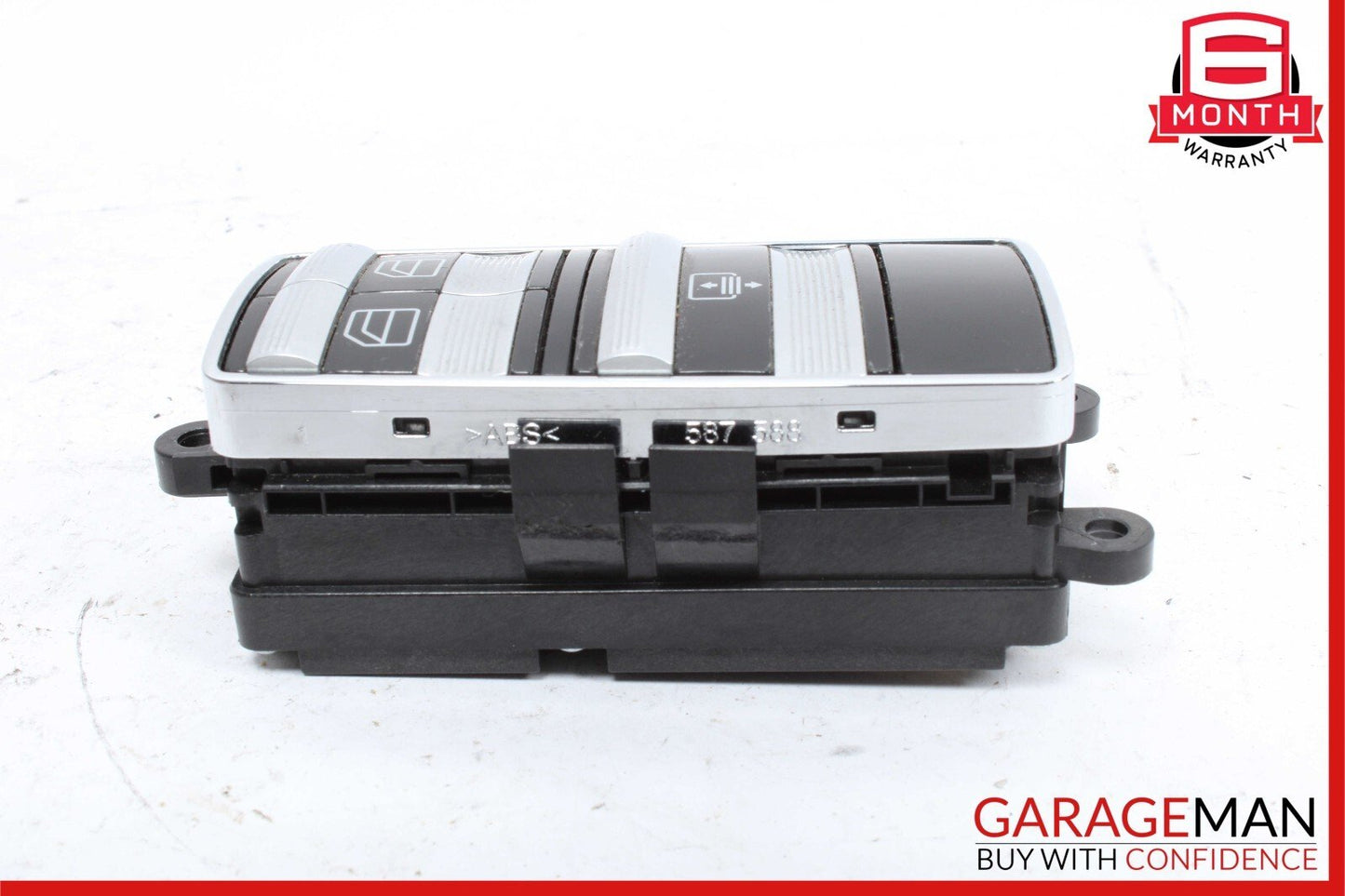 07-13 Mercedes W221 S550 S600 S63 Rear Window Glass & Shade Regulator Switch OEM