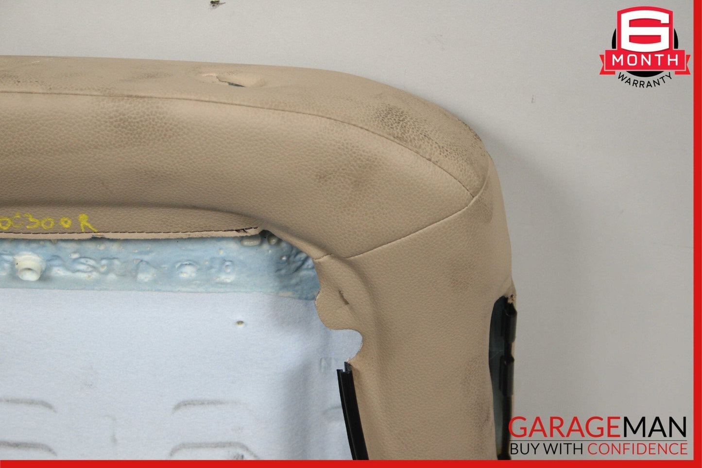 08-14 Mercedes W204 C250 C300 Sedan Front Right Top Upper Seat Cushion Beige