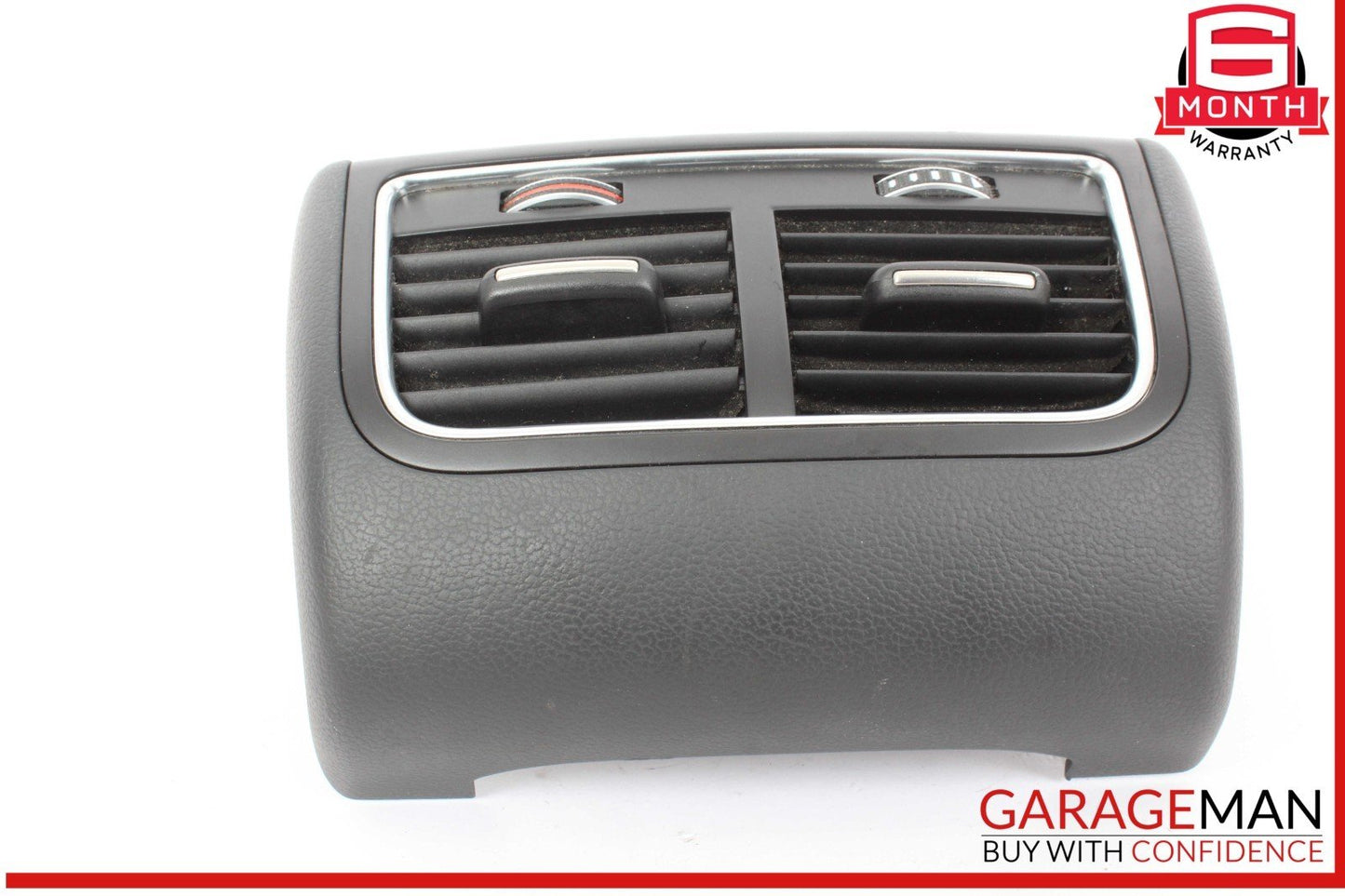 13-16 Audi A4 Rear Center Console AC A/C Air Vent Grille Trim Cover Panel OEM
