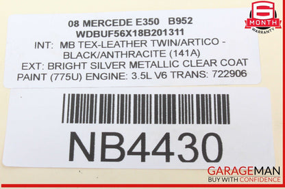 03-11 Mercedes W211 E350 SL500 Front Right Side Lower Wishbone Control Arm
