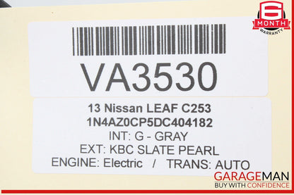 13-17 Nissan Leaf Battery Charging Indicator Trim Display Unit 250203NA0B OEM