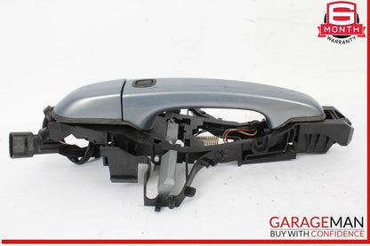 09-15 Jaguar X250 XF Rear Right Exterior Door Handle w/ Cable & Bracket OEM