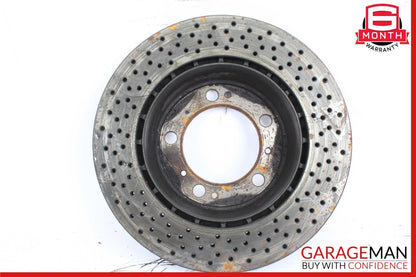 05-12 Porsche Cayman 987 Front Right & Left Drilled Brake Rotor Disc Set OEM