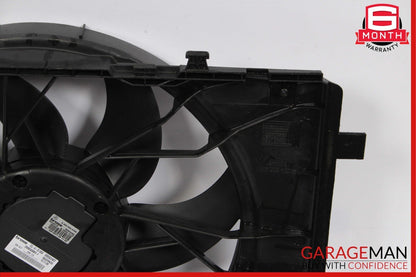08-11 Mercedes W204 C250 C300 Engine Cooling Radiator Fan Motor Shroud Assembly