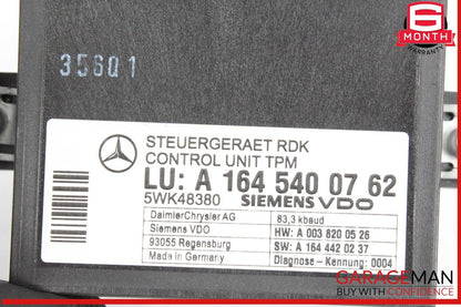 06-13 Mercedes R230 SL550 CLS550 R350 E350 TPMS Tire Pressure Control Module OEM