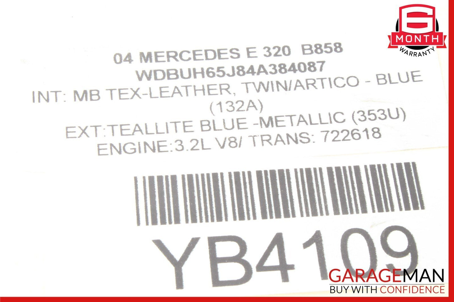 03-11 Mercedes E320 CLS550 SL500 Rear Right Side Upper Lateral Control Arm