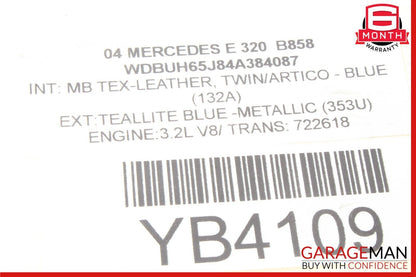 03-11 Mercedes E320 CLS550 SL500 Rear Right Side Upper Lateral Control Arm