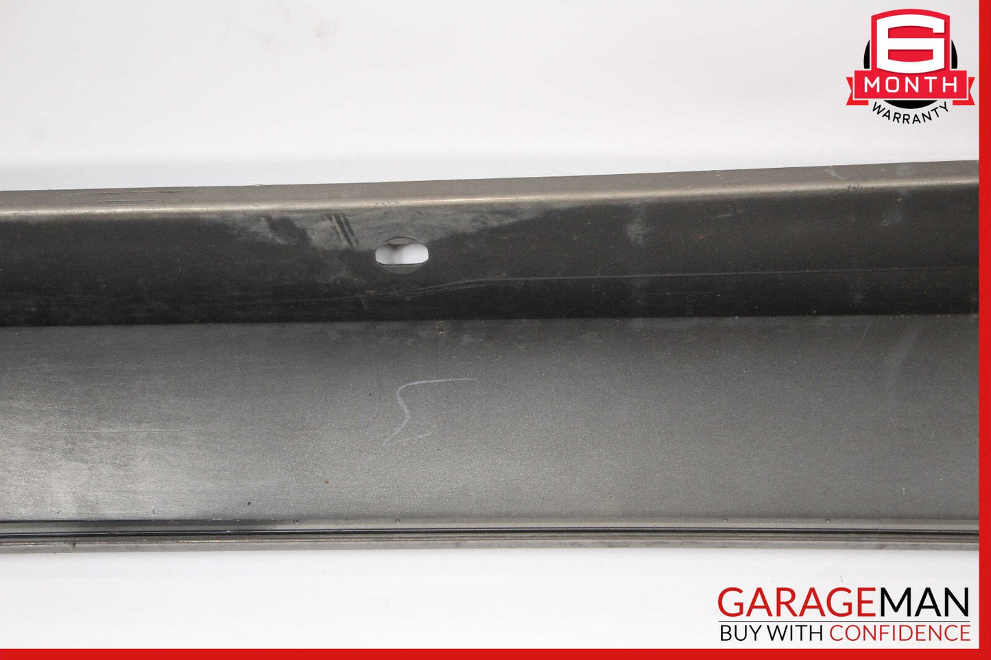 10-16 Mercedes W212 E350 Sedan Left Side Skirt Rocker Panel Silver OEM