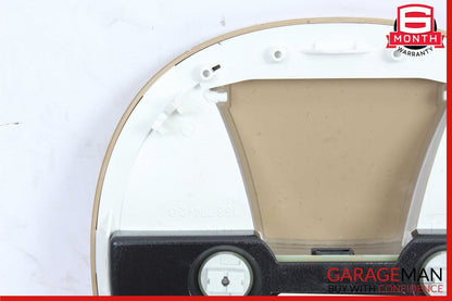 07-09 Mercedes W211 E550 E350 E63 AMG Rear Overhead Dome Light Reading Map Brown